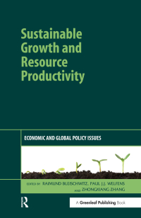 Imagen de portada: Sustainable Growth and Resource Productivity 1st edition 9781906093280