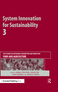 Cover image: System Innovation for Sustainability 3 1st edition 9781906093242