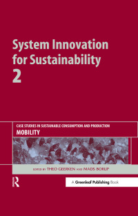 Cover image: System Innovation for Sustainability 2 1st edition 9781906093235