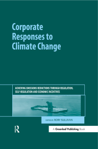 صورة الغلاف: Corporate Responses to Climate Change 1st edition 9781906093082