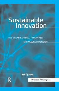 صورة الغلاف: Sustainable Innovation 1st edition 9781874719991