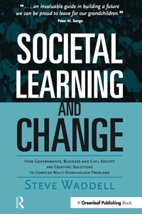 Immagine di copertina: Societal Learning and Change 1st edition 9781874719885
