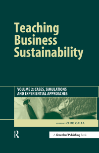 Cover image: Teaching Business Sustainability Vol. 2 1st edition 9781874719731