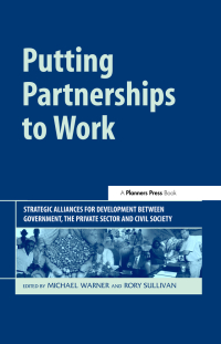 Omslagafbeelding: Putting Partnerships to Work 1st edition 9781874719724