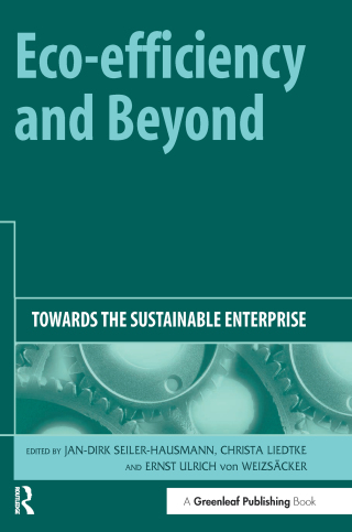 Cover image: Eco-efficiency and Beyond 1st edition 9781874719601