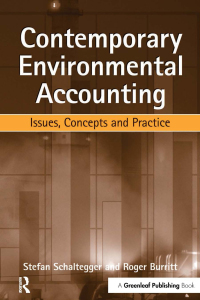 Cover image: Contemporary Environmental Accounting 1st edition 9781874719342