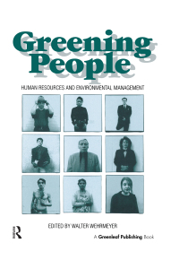 صورة الغلاف: Greening People 1st edition 9781874719151