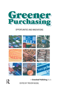 Cover image: Greener Purchasing 1st edition 9781874719045