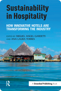 Cover image: Sustainability in Hospitality 1st edition 9781783532643