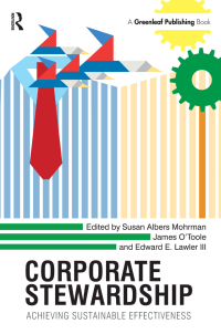 Imagen de portada: Corporate Stewardship 1st edition 9781783532599