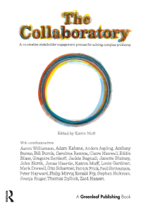 صورة الغلاف: The Collaboratory 1st edition 9781783532278