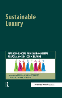 Cover image: Sustainable Luxury 1st edition 9781783530618