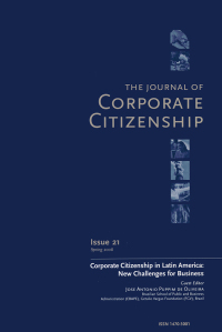 Cover image: Corporate Citizenship in Latin America: New Challenges for Business 1st edition 9781783530083