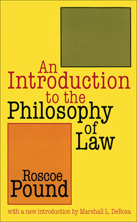 Cover image: An Introduction to the Philosophy of Law 1st edition 9780367100421