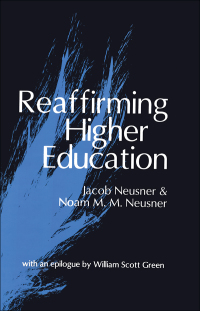 Immagine di copertina: Reaffirming Higher Education 1st edition 9781138513945