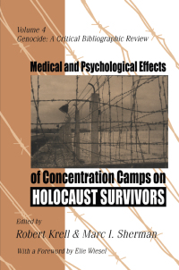 Imagen de portada: Medical and Psychological Effects of Concentration Camps on Holocaust Survivors 1st edition 9781138512016
