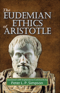 Imagen de portada: The Eudemian Ethics of Aristotle 1st edition 9781412849692