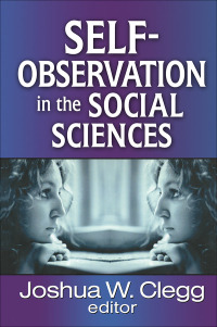 Cover image: Self-Observation in the Social Sciences 1st edition 9781412849494