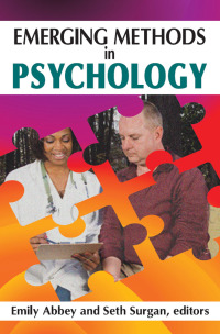 Cover image: Emerging Methods in Psychology 1st edition 9781412842785