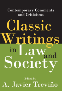 Titelbild: Classic Writings in Law and Society 1st edition 9781412806114