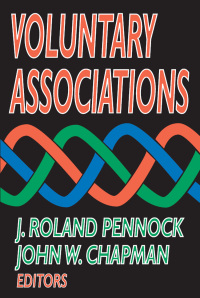 Cover image: Voluntary Associations 1st edition 9781412805650