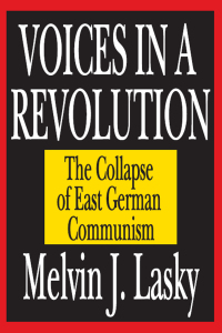 Omslagafbeelding: Voices in a Revolution 1st edition 9781138540330
