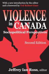 Cover image: Violence in Canada 1st edition 9780765808073
