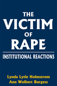 Imagen de portada: The Victim of Rape 1st edition 9780878559329