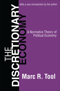 Cover image: The Discretionary Economy 1st edition 9780765806932