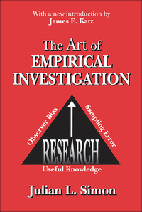 Omslagafbeelding: The Art of Empirical Investigation 1st edition 9781138534322