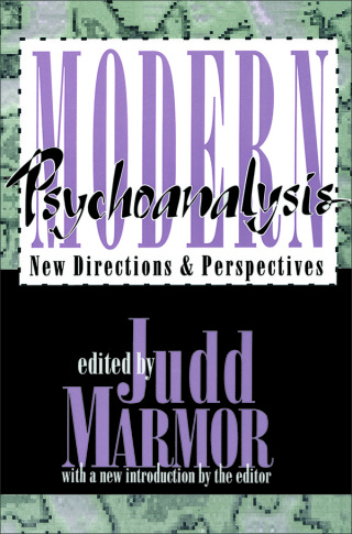 Cover image: Modern Psychoanalysis 1st edition 9781560008255