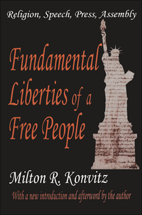 Omslagafbeelding: Fundamental Liberties of a Free People 1st edition 9780765809544