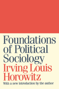 Imagen de portada: Foundations of Political Sociology 1st edition 9781560009122