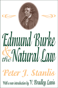 Cover image: Edmund Burke and the Natural Law 1st edition 9781138522671