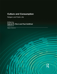 Omslagafbeelding: Culture and Consumption 1st edition 9781138521803