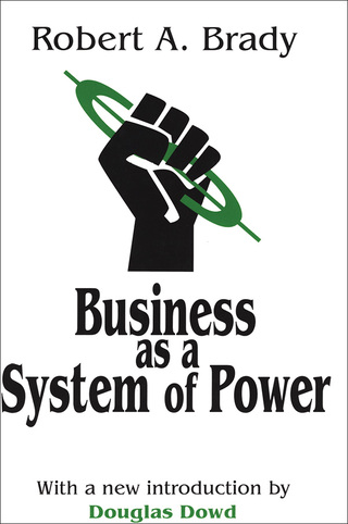 Cover image: Business as a System of Power 1st edition 9780765806826