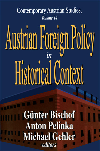 Cover image: Austrian Foreign Policy in Historical Context 1st edition 9781138519084