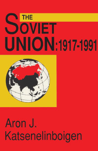 Imagen de portada: The Soviet Union 1st edition 9780887383328