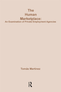 Cover image: The Human Marketplace 1st edition 9781138516083