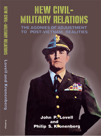 Cover image: New Civil-Military Relations 1st edition 9780878555710