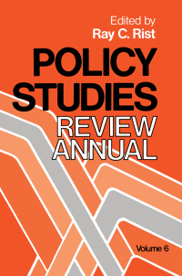 Cover image: Policy Studies: Review Annual 1st edition 9780803918757