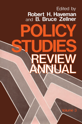 Cover image: Policy Studies: Review Annual 1st edition 9780803911833