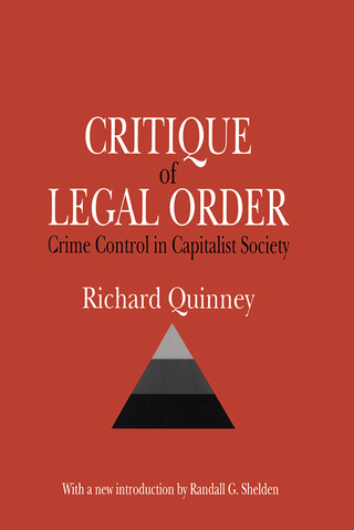Cover image: Critique of the Legal Order 1st edition 9781138521582