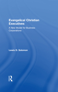 صورة الغلاف: Evangelical Christian Executives 1st edition 9781138509894