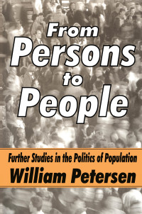 Cover image: From Persons to People 1st edition 9781138510265