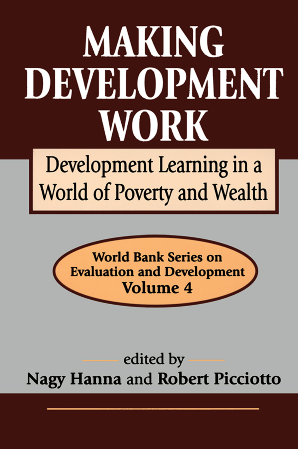 Making Development Work Development Learning in a World of Poverty and Wealth 1st Edition