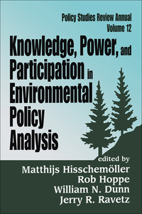 Omslagafbeelding: Knowledge, Power, and Participation in Environmental Policy Analysis 1st edition 9781138511446