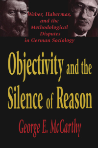 Imagen de portada: Objectivity and the Silence of Reason 1st edition 9780765800534