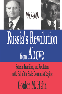 Imagen de portada: Russia's Revolution from Above, 1985-2000 1st edition 9781138514348