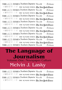 Cover image: The Language of Journalism 1st edition 9781138516182